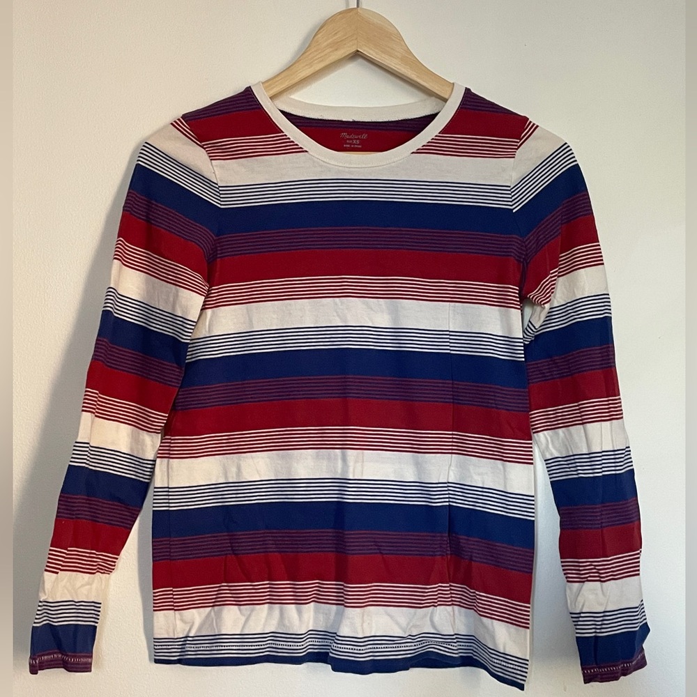 🌸 5 for $25 // Madewell long sleeve crew neck t-shirt XS